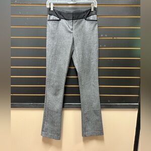 Express Columnist Gray Dress Pants w/ Black Waistband – Size 00R